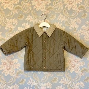 Gymboree Boys Coat 18-24 months Sage Green